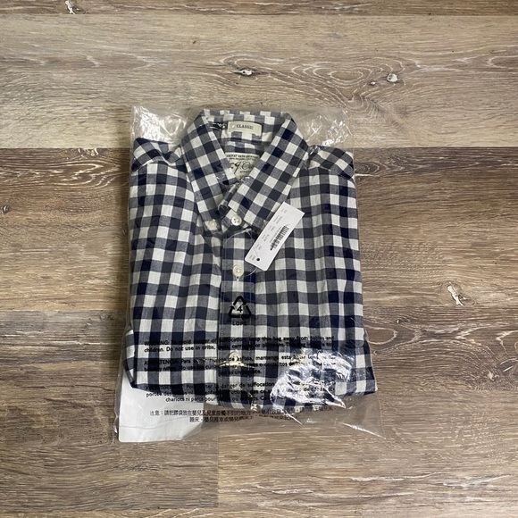 Jcrew organic secret wash van buren gingham shirt - Picture 2 of 2